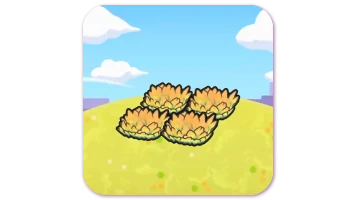 Elevated yellow tall grass