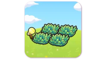 Illuminated tall grass