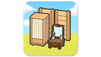 Private makeup stand