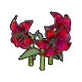 Elegant flower (red)