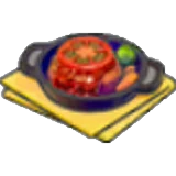 Tomato hamburger steak